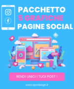 PACK 5 GRAFICHE SOCIAL